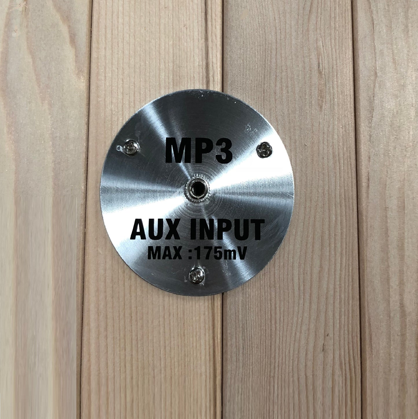Maxxus "Aspen" Dual Tech 2 person Low EMF FAR IR Sauna (MX-J206-02S)