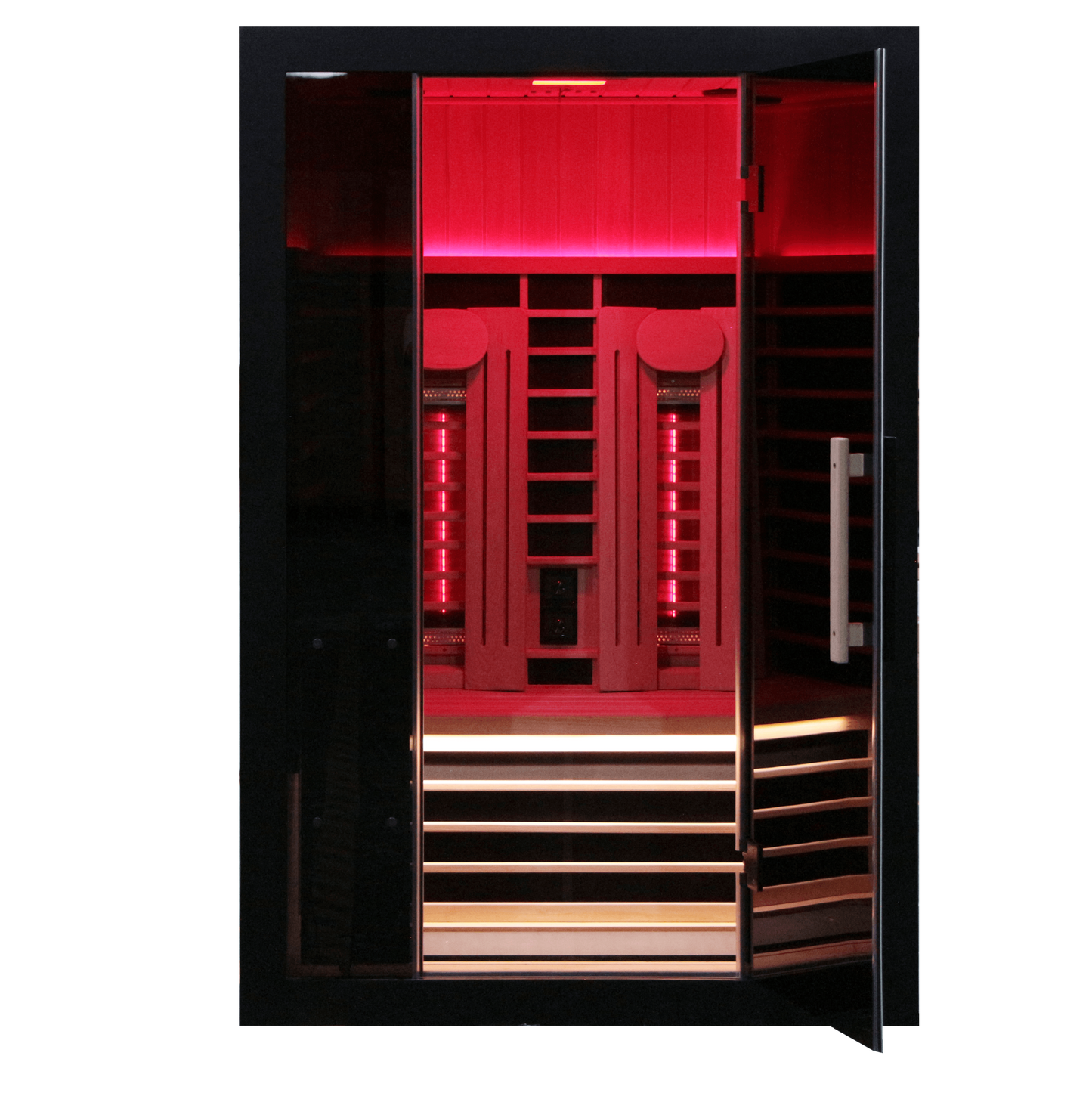 Sun Home Eclipse™ 2-Person Indoor Red Light & Full-Spectrum Infrared Sauna