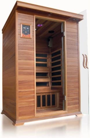 2-Person Indoor Infrared Cedar Sauna