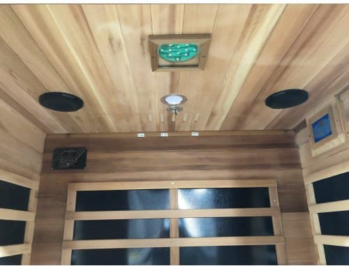 2-Person Indoor Infrared Cedar Sauna