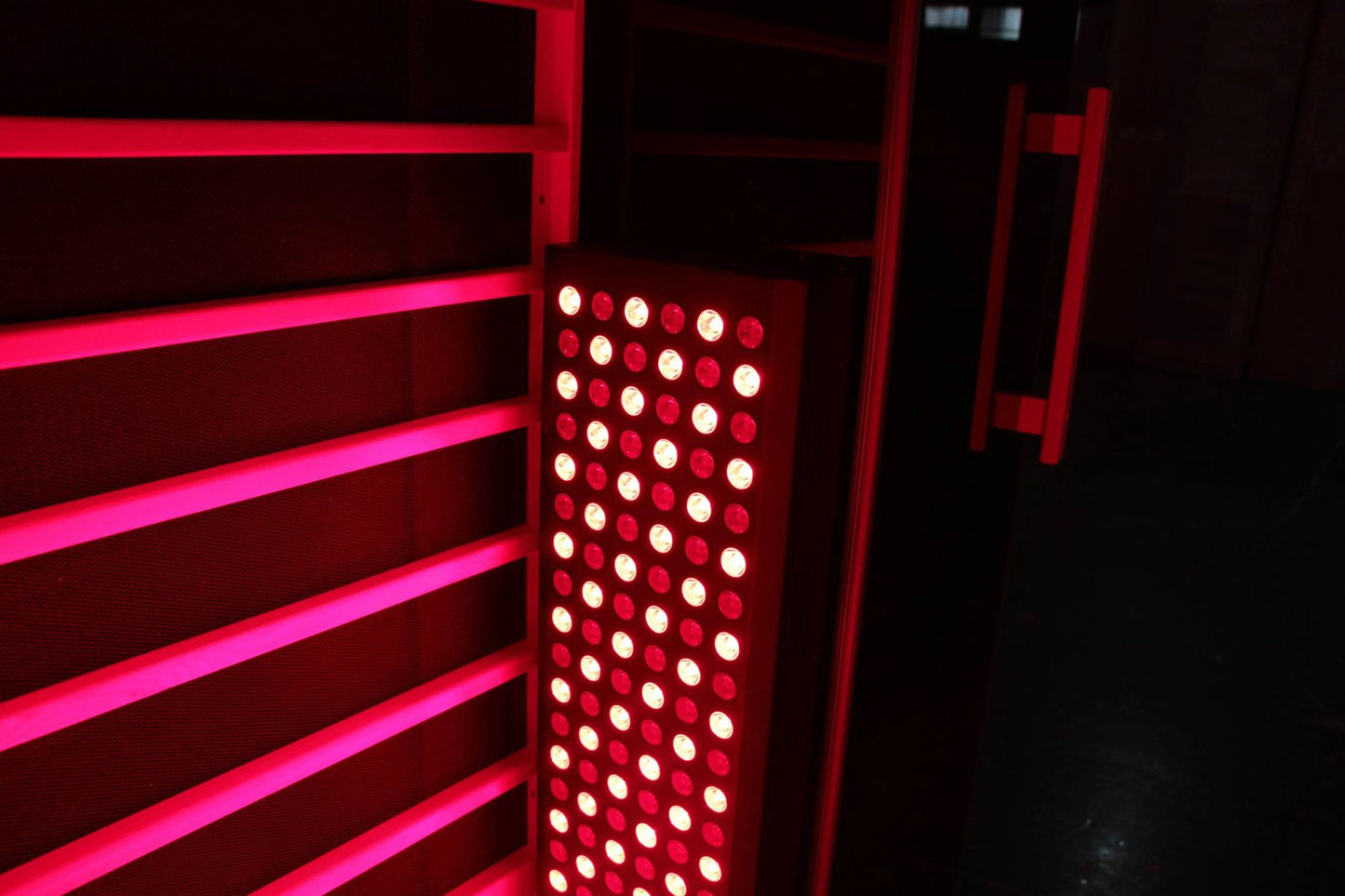 Sun Home Eclipse™ 2-Person Indoor Red Light & Full-Spectrum Infrared Sauna