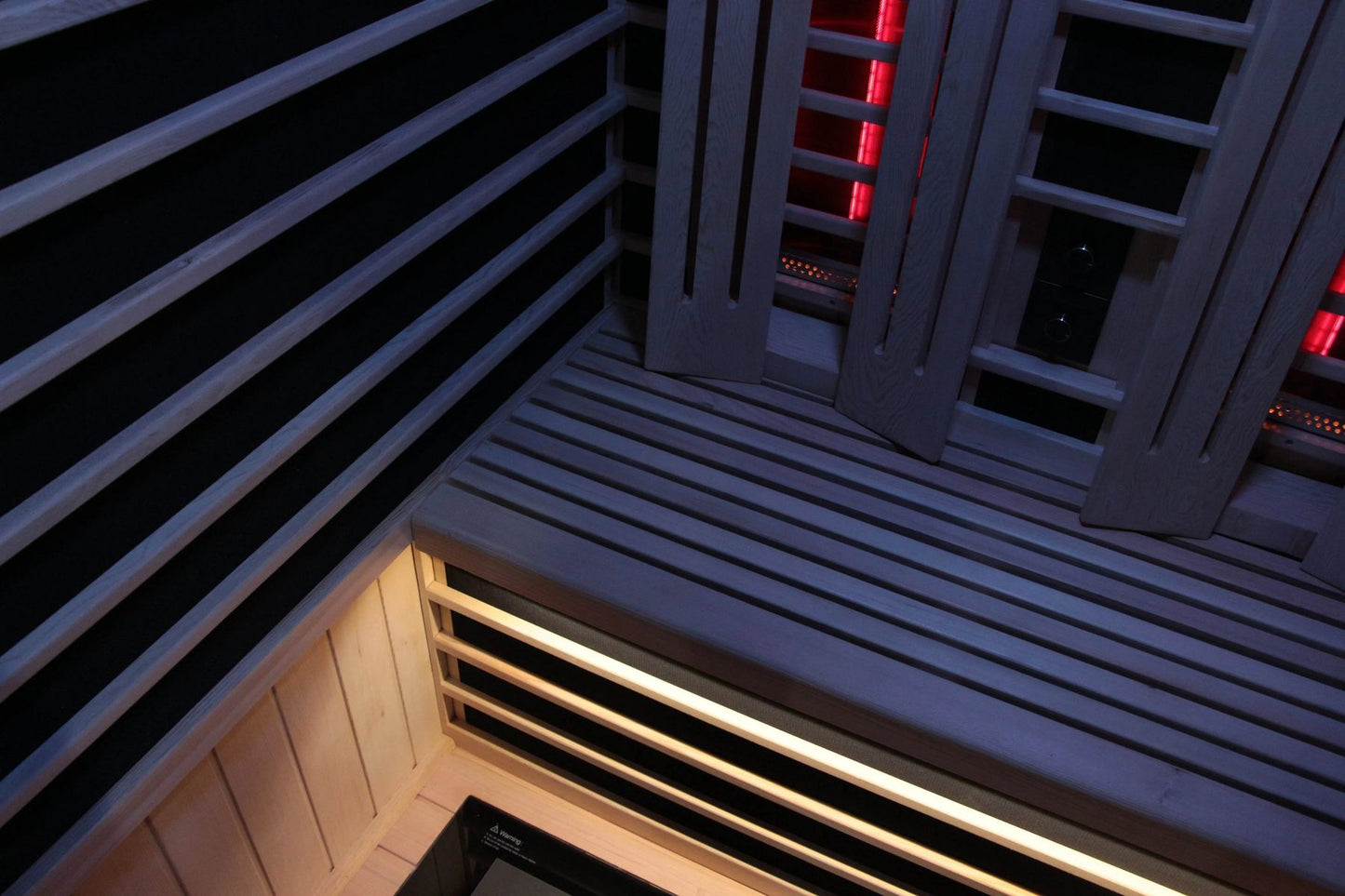 Sun Home Eclipse™ 2-Person Indoor Red Light & Full-Spectrum Infrared Sauna