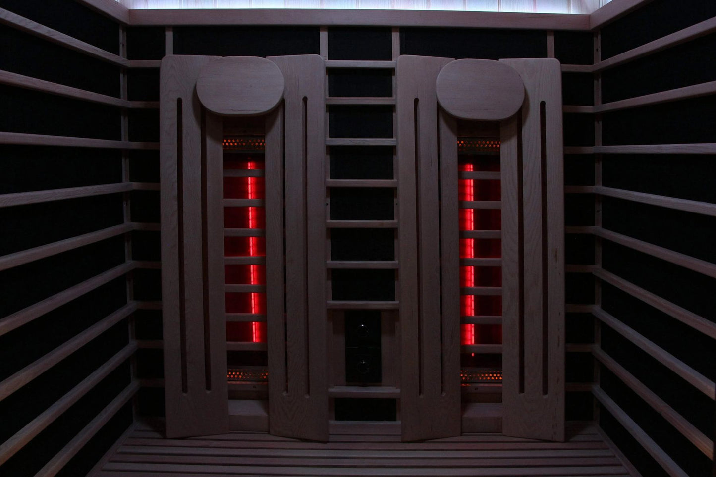 Sun Home Eclipse™ 2-Person Indoor Red Light & Full-Spectrum Infrared Sauna