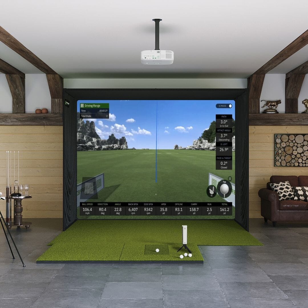 Square Omni SIG10 Golf Simulator Package